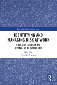 Titelbild: Identifying and Managing Risk at Work 1st edition 9780367757915