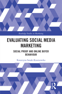 Cover image: Evaluating Social Media Marketing 1st edition 9780367646523