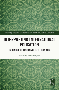 Cover image: Interpreting International Education 1st edition 9781032037585