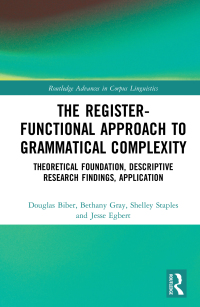 Cover image: The Register-Functional Approach to Grammatical Complexity 1st edition 9781032138916