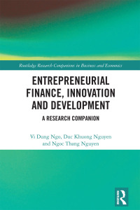 表紙画像: Entrepreneurial Finance, Innovation and Development 1st edition 9780367681166