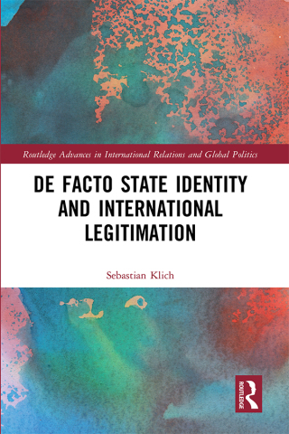 Cover image: De Facto State Identity and International Legitimation 1st edition 9781032014159