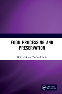 Immagine di copertina: Food Processing and Preservation 1st edition 9781032152479