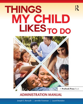 Imagen de portada: Things My Child Likes to Do Administration Manual 1st edition 9781618217394