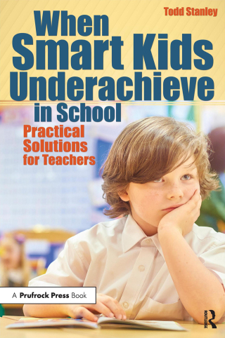 Cover image: When Smart Kids Underachieve in School 1st edition 9781618217035