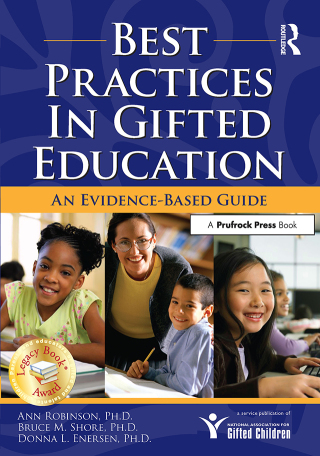 Cover image: Best Practices in Gifted Education 1st edition 9781593632106