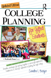 صورة الغلاف: College Planning for Gifted Students 4th edition 9781618211477