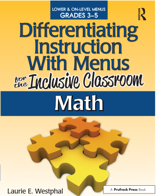 Cover image: Differentiating Instruction With Menus for the Inclusive Classroom 1st edition 9781593638863