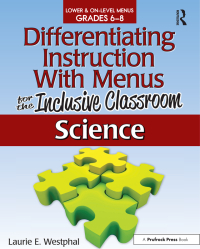 Omslagafbeelding: Differentiating Instruction With Menus for the Inclusive Classroom 1st edition 9781032142692