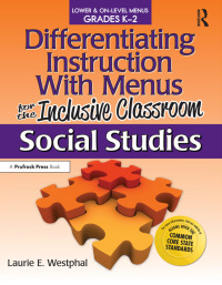 Cover image: Differentiating Instruction With Menus for the Inclusive Classroom 1st edition 9781618210357
