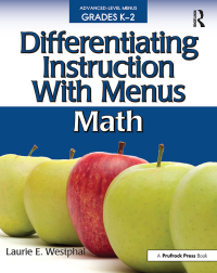 Omslagafbeelding: Differentiating Instruction With Menus 1st edition 9781593634926