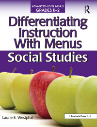 Cover image: Differentiating Instruction With Menus 1st edition 9781593634940