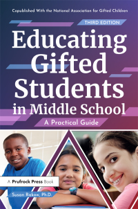 Imagen de portada: Educating Gifted Students in Middle School 3rd edition 9781618219817