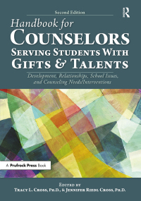 Cover image: Handbook for Counselors Serving Students With Gifts and Talents 2nd edition 9781646320929