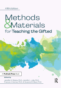 Cover image: Methods and Materials for Teaching the Gifted 5th edition 9781618219985