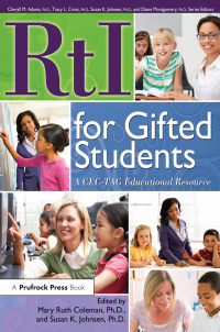 صورة الغلاف: RtI for Gifted Students 1st edition 9781032142630