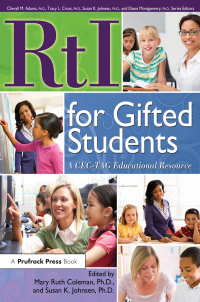 表紙画像: RtI for Gifted Students 1st edition 9781593634889