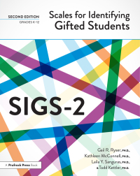 Omslagafbeelding: Scales for Identifying Gifted Students (SIGS-2) 2nd edition 9781646321773