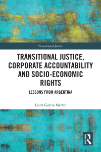 Titelbild: Transitional Justice, Corporate Accountability and Socio-Economic Rights 1st edition 9780367785147