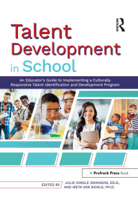 Cover image: Talent Development in School 1st edition 9781646321223