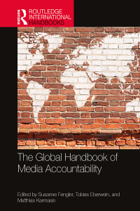 Cover image: The Global Handbook of Media Accountability 1st edition 9780367346287