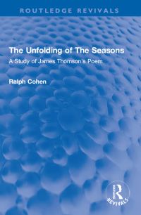 Cover image: The Unfolding of The Seasons 1st edition 9781032155289