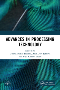 Cover image: Advances in Processing Technology 1st edition 9781032157429