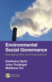 Imagen de portada: Environmental Social Governance 1st edition 9780367680565