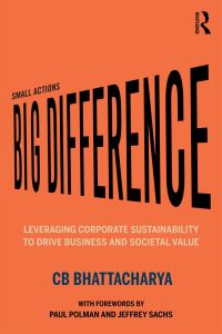 Cover image: Small Actions, Big Difference 1st edition 9780367466909