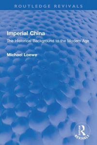 Cover image: Imperial China 1st edition 9781032151441