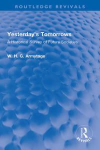 صورة الغلاف: Yesterday's Tomorrows 1st edition 9781032145259