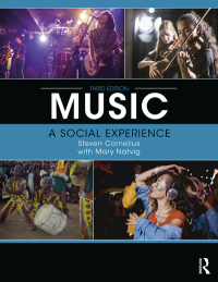 Cover image: Music: A Social Experience 3rd edition 9780367740351