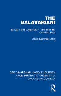 Cover image: The Balavariani 1st edition 9781032168616