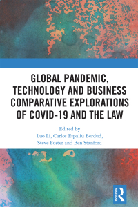 Cover image: Global Pandemic, Technology and Business 1st edition 9781032010311