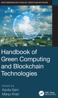 Imagen de portada: Handbook of Green Computing and Blockchain Technologies 1st edition 9780367620110