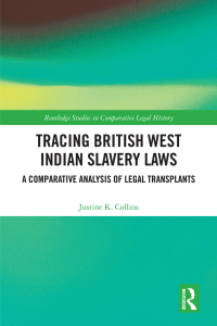 Imagen de portada: Tracing British West Indian Slavery Laws 1st edition 9781032123042