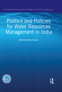Cover image: Politics and Policies for Water Resources Management in India 1st edition 9780367312787