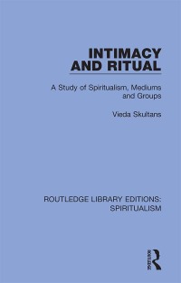 Cover image: Intimacy and Ritual 1st edition 9780367338084
