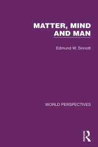 Imagen de portada: Matter, Mind and Man 1st edition 9781032182322