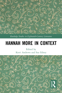 Imagen de portada: Hannah More in Context 1st edition 9781032182964