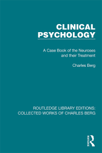 Titelbild: Clinical Psychology 1st edition 9781032170282