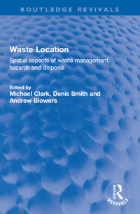 Cover image: Waste Location 1st edition 9781032145310