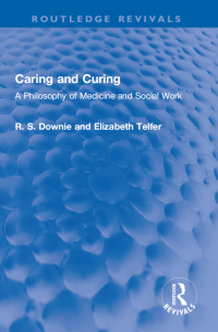 Cover image: Caring and Curing 1st edition 9781032168432