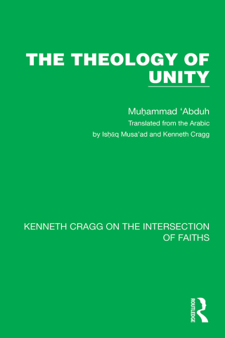 Cover image: The Theology of Unity 1st edition 9781032185132