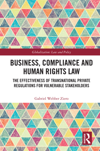 Cover image: Business, Compliance and Human Rights Law 1st edition 9781032026633