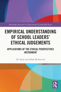 Imagen de portada: Empirical Understanding of School Leaders’ Ethical Judgements 1st edition 9781032192307