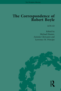 Imagen de portada: The Correspondence of Robert Boyle, 1636-1691 Vol 5 1st edition 9781138759091