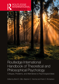 Omslagafbeelding: Routledge International Handbook of Theoretical and Philosophical Psychology 1st edition 9780367465650