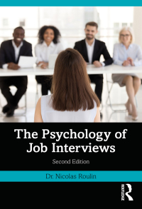 Cover image: The Psychology of Job Interviews 2nd edition 9780367773793