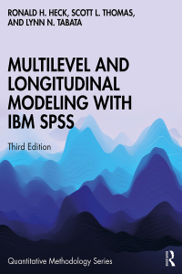 Imagen de portada: Multilevel and Longitudinal Modeling with IBM SPSS 3rd edition 9780367424602